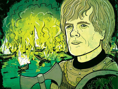 Game of Thrones for Entertainment Weekly entertainment weekly game of thrones illustration