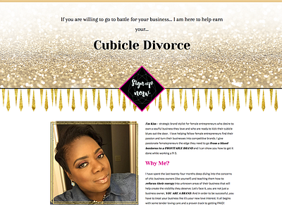 Cubicle Divorce sales page