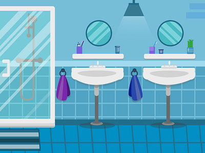 Bathroom Illustration