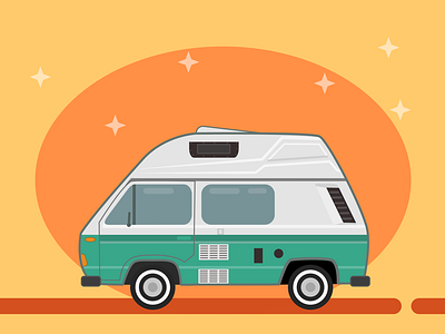 Cute Little Van affinity art affinity designer cute van daily art illustration vector affinity vector art vector artist vector illustration vector van