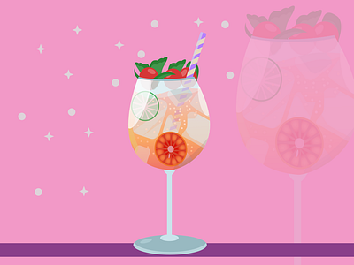 Cocktail Time affinity art affinity designer cocktail art cocktail vector drink drink art illustration illustrator vector artist vector daily vector illustration