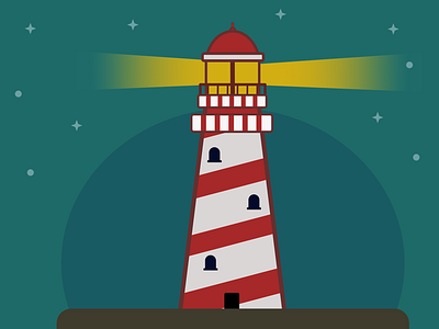 Little Lighthouse affinity art affinity designer illustration vector artwork vector illustration