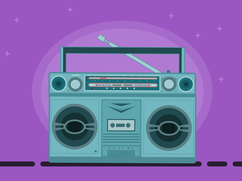 Boombox Drawing By Andra Secelean On Dribbble 1,783 boombox clip art images on gograph. boombox drawing by andra secelean on