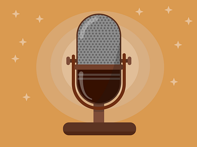 Vector Microphone affinity designer illustration microphone vector art vector illustration vector microphone