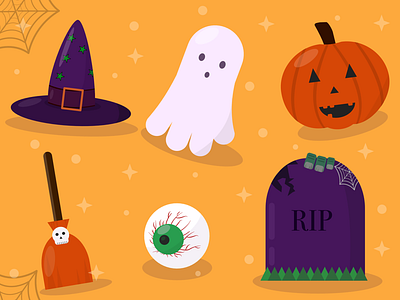 Halloween Illustration affinity designer affinity vector halloween halloween icons vector art vector illustration