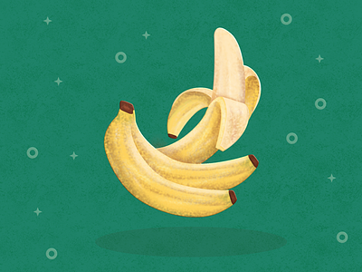 Bananas Illustration banana design bananas illustration daily art daily vector fruit art fruit illustration made in affinity