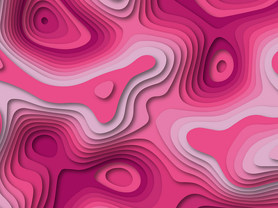 Hello Dribbble! 3d 3d effect abstract art abstract background abstract colors abstract design adobe illustrator dribbble dribbble colors hello hello dribbble hello world illuatration illustrator paper cutout pink vector art vector artwork