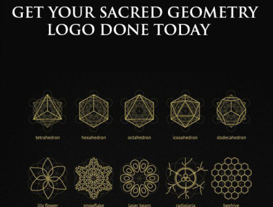Sacred creative logo logo design sacred sacredgeometry