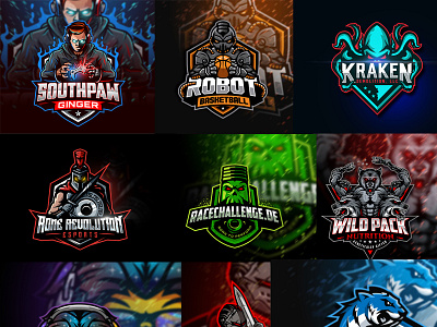 Esports esport logo game logo gaming logo minimal logo