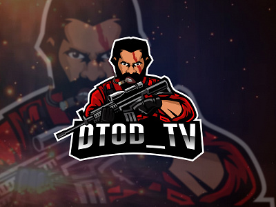 Dtod Tv esports gaming logo