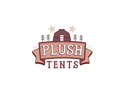 Plush Tents 2dlogoanimation 3dlogoanimation animation design logo logoanimation logodesign logodesigner logodesignersclub