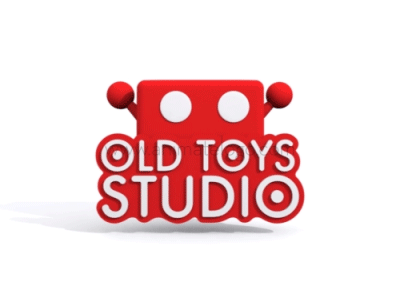 Old Toys Studio 2dlogoanimation 3dlogoanimation animation design illustration logo logoanimation logodesign logodesigner logodesignersclub