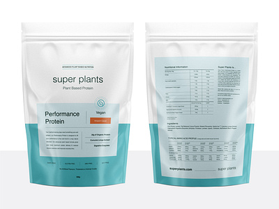 Packaging Design for Super Plants