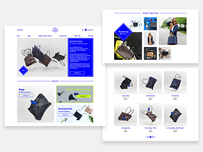 Homepage - Product - Fashion - E-Commerce - Online Shop design ecommerce fashion landingpage product responsive ui web design website