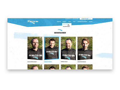 Team Page - Sport - Landingpage company design homepage landingpage responsive team page ui web design website