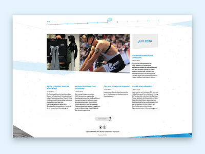 Blog - News - Sport company design landingpage news responsive sport ui web design website