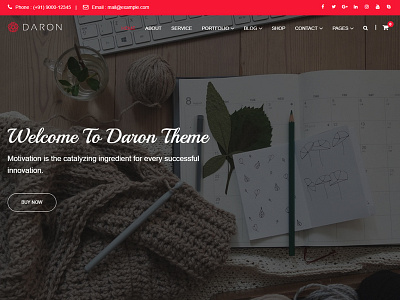 Daron Wordpress Theme