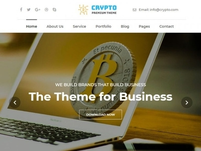 Crypto Premium WordPress Theme