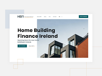 HBFI - Website corporate design dublin ireland ui ui design ux ux design webdesign website