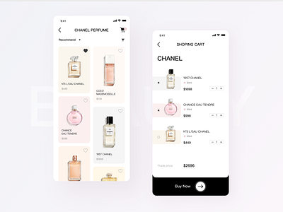 Beauty makeup app app beauty makeup brand design mobile ui