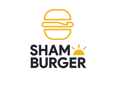 Shamburger Logo branding design flat design icon logo logo design logogram