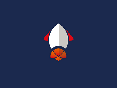 Rocket Logo flat design icon logo logo design logogram rocket