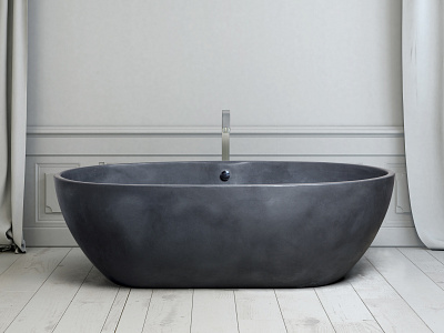 Ab.Sto.127.02.At.At Stone One Tadelakt aquadesign aquamass bath design freestanding tadelakt wellness