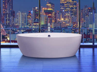 Dip Acryl Skyline aquadesign aquamass bath design dip freestanding wellness
