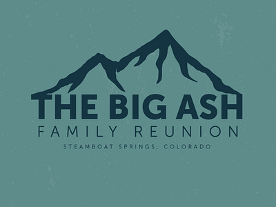 Family Reunion branding design illustration illustrator lettering logo minimal type typography vector