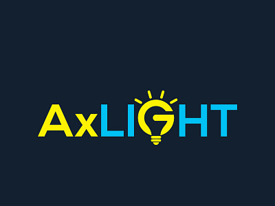 AxLight animation brand branding creative design eye catching flat health health wealth icon illustration lettering logo profession professional typography unique logo vector web website