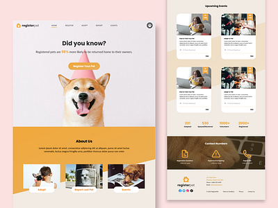 Animal Shelter Website Design