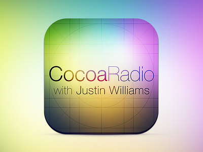 CocoaRadio Podcast art cocoa helvetica ios podcast simple