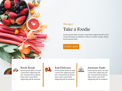 Foodies_Ajmalsha design html template illustration photoshop ui ux web