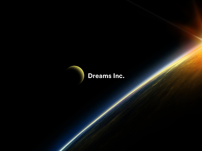 Dreaming Dreams Inc. branding fake
