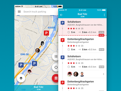 Trucking is more fun with friends (pt. 1) friends ios map material design