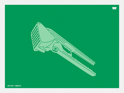 zat zat • objects design illustration linocut postcard vector visualization