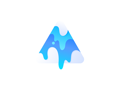 Mountain Blue 2019 blue colorful colors colorscheme colorswatch design dribbble flat gradients illustration ilustration vector