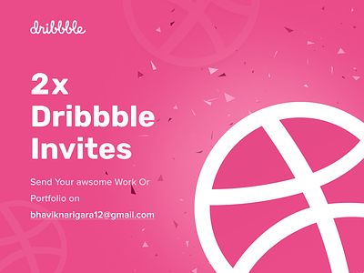 2x Dribbble Invite Giveaway dribbble invitation dribbble invite giveway invitations invite new invite uiux