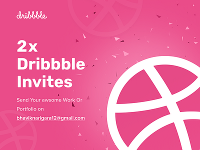 2x Dribbble Invite Giveaway