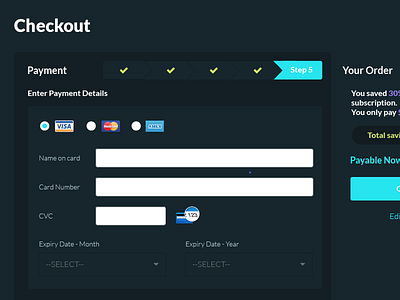 Desktop checkout checkout discount mobile responsive support ui ux
