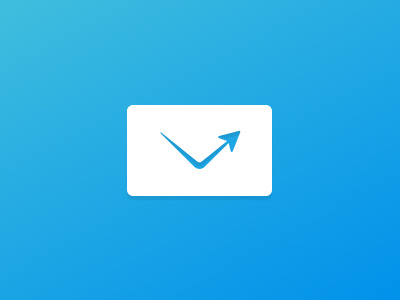 V email business edm email icon logo marketing template