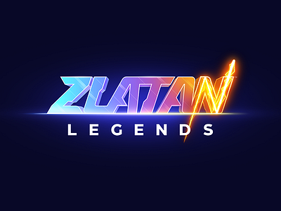 Zlatan Legends Logo 3d design game ios legends logo vibrant zlatan