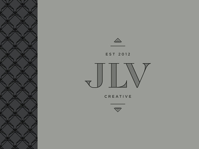 JLV Creative identity logo pattern