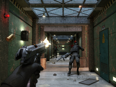 The Southpaw 3d 3da action art bullet cg cg art cgi design environment environment design fps game shoot weapon