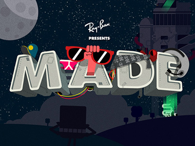 MADE animation game html5 illustration mobile phaser ray ban