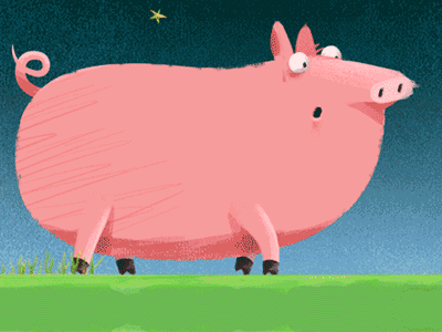 Oink! animation book character lostmyname new book pig