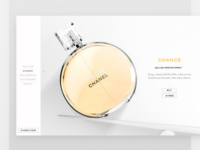 Chanel Chance creative design designer digital freelance freelancer interactive interactive design ui ux web design