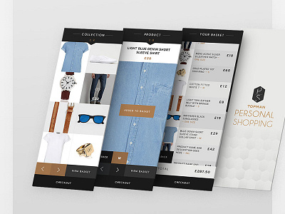 Personal Shopper creative design designer digital freelance freelancer interactive interactive design ui ux web design