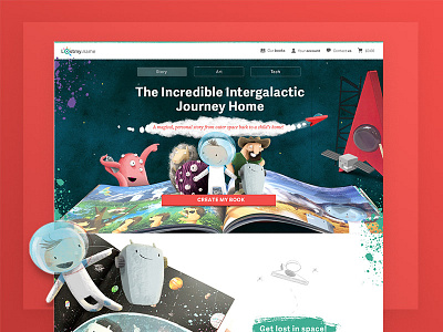 The Incredible Journey creative design designer digital freelance freelancer interactive interactive design ui ux web design