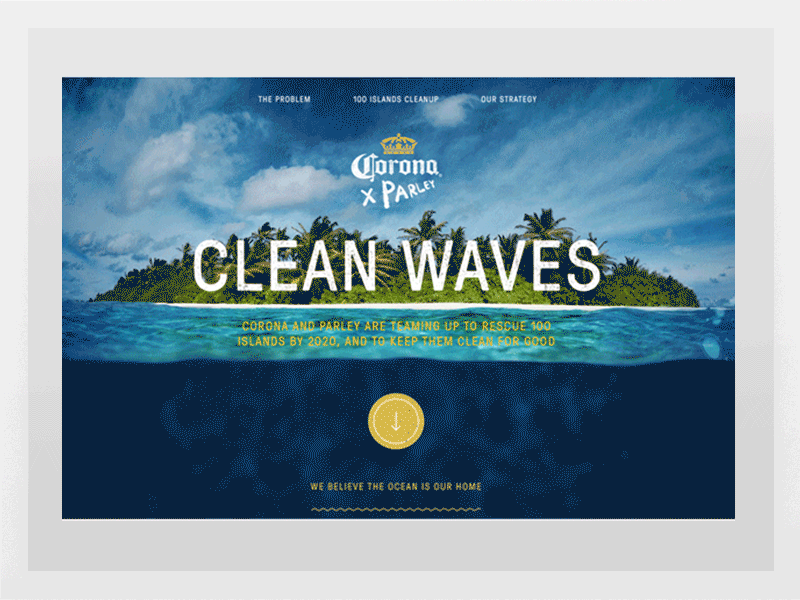 Corona x Parley creative design designer digital freelance freelancer interactive interactive design ui ux web design